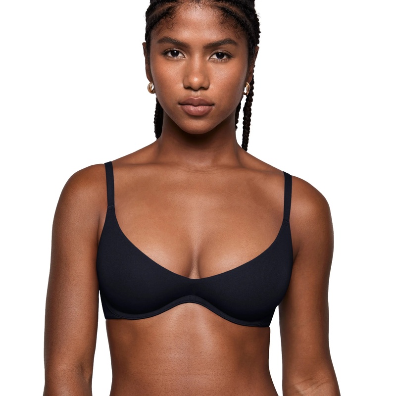 Demi Bra Balconette - Soutien-gorge balconnet demi-couvrant sexy à armatures