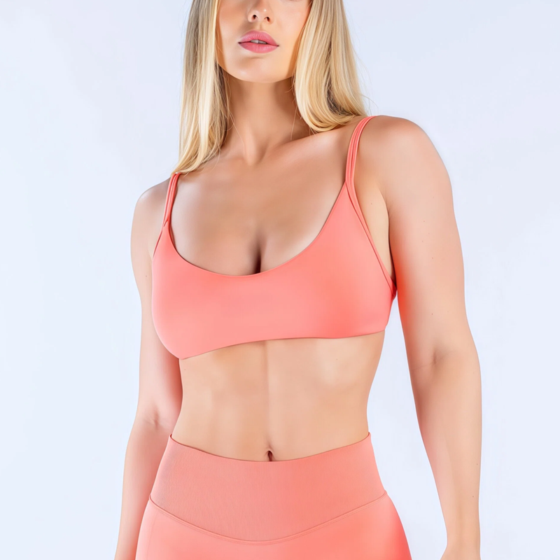 HISTELLO Impact Scoop Neck Bra - Sports Bra Racerback avis et prix